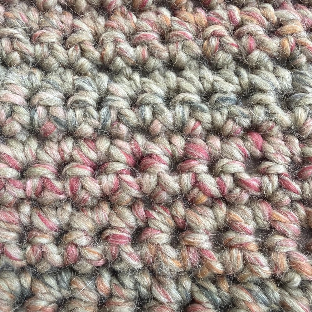 Have‎ Crochet Green/cranberry Throw Blanket 40in X 50in GWB004 - Picture 4 of 6